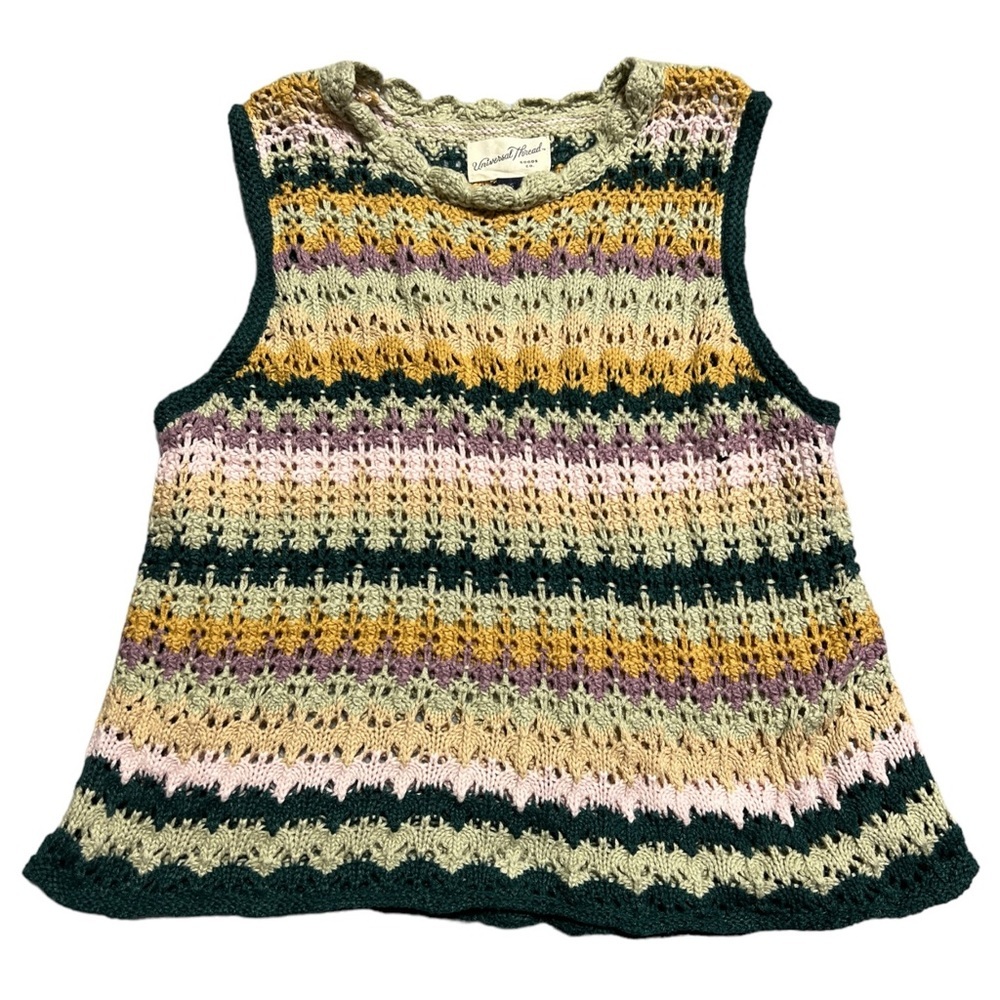 Universal Thread Crochet Tank Top Womens